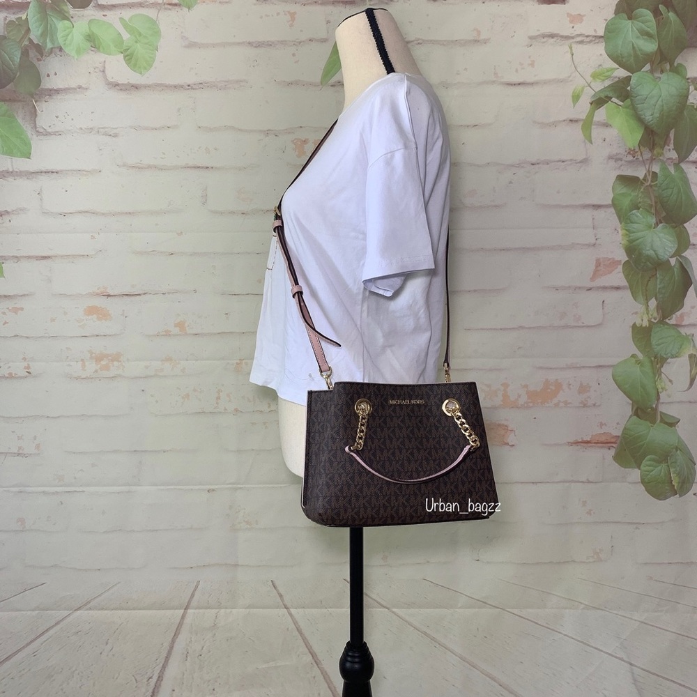 Michael Kors Teagen Small Satchel - Picture 10 of 11